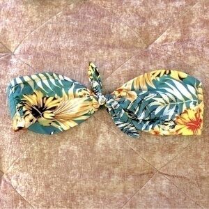 Bikini Lab Tropical Green Bathing Suit Bikini Top